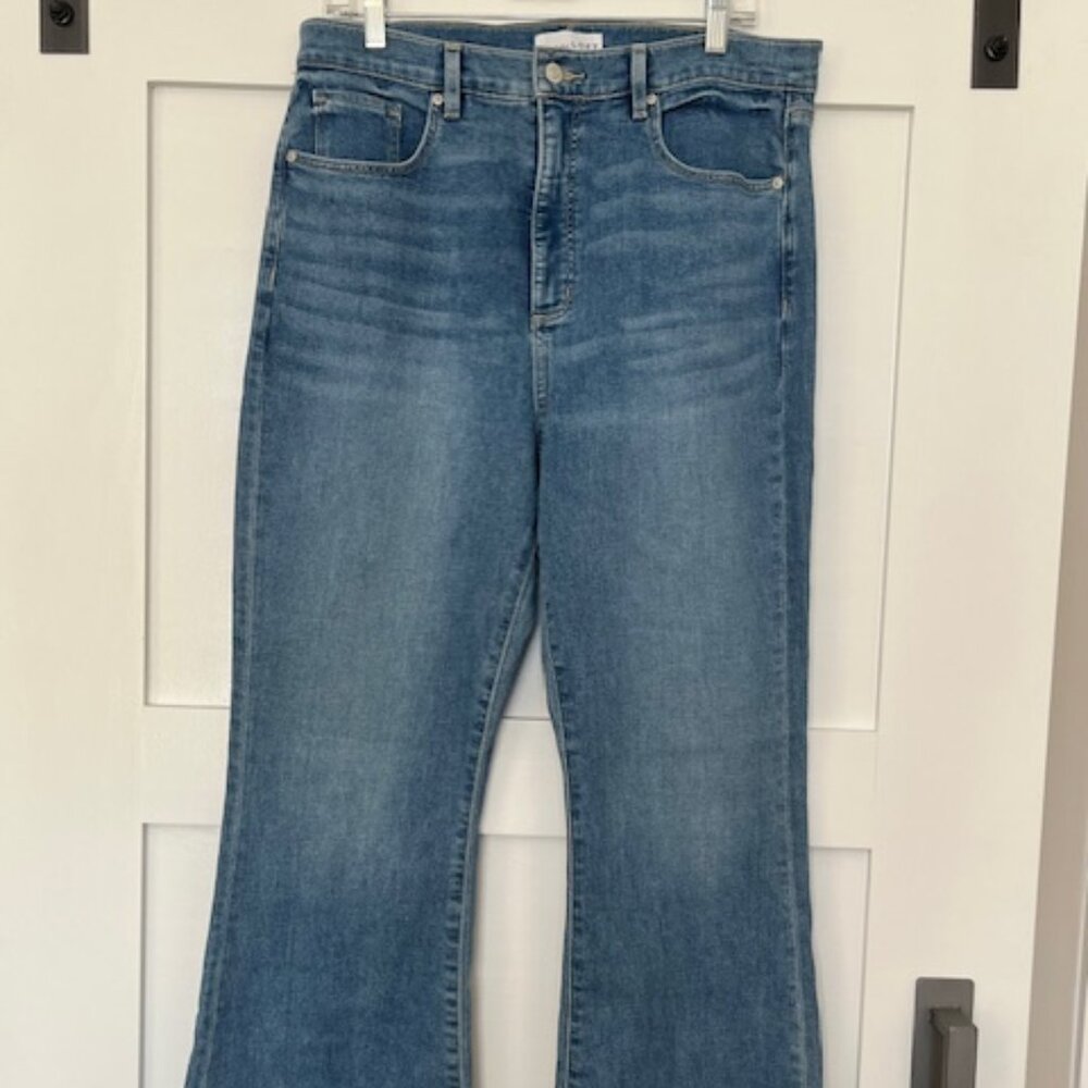 LOFT Slim Flare Denim Jeans